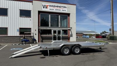 New 2027 Aluma 8.5 X 18 WB 10K Utility Trailer
