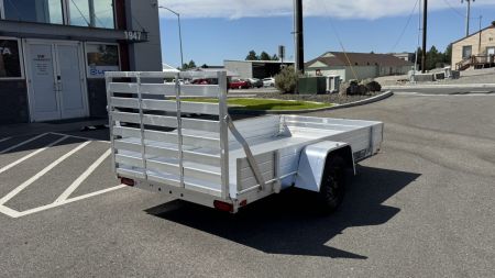 New 2027 Aluma 63X10 UTILITY ALUM DECK 2K Utility Trailer