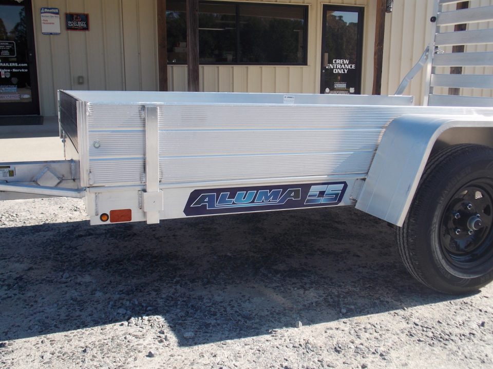 New 2027 Aluma 548ESA-S-TG Utility Trailer