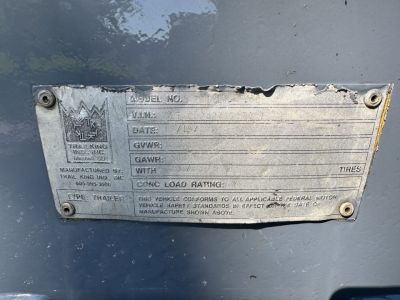 Used 1998 Trail King TK23 Flatbed Pintle