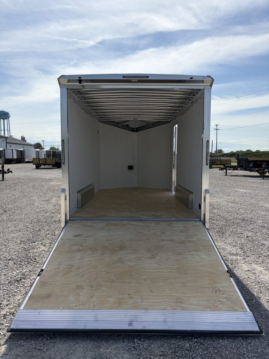 New 2027 NEO TRAILERS NAM1475TR80 (7.5' X 14') 7K V-Nose Enclosed Motorcycle Trailer