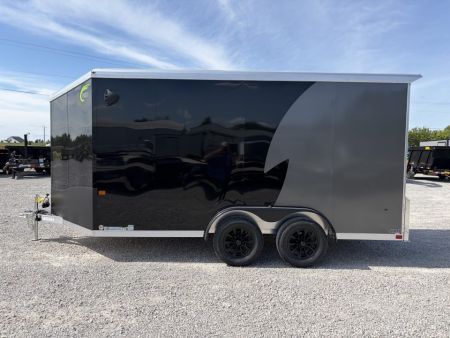New 2027 NEO TRAILERS NAM1475TR80 (7.5' X 14') 7K V-Nose Enclosed Motorcycle Trailer