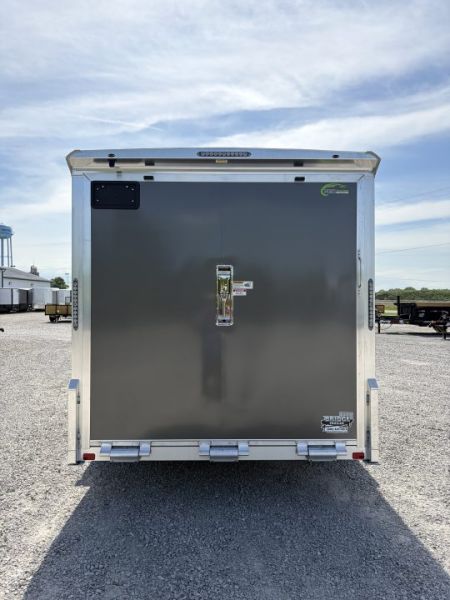 New 2027 NEO TRAILERS NAM1475TR80 (7.5' X 14') 7K V-Nose Enclosed Motorcycle Trailer
