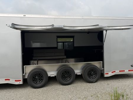 New 2027 ATC 8.5 x 32' RM550 "LifeTrac" Aluminum Car Hauler w/ LQ - GET THIS FIRST MODEL!!!