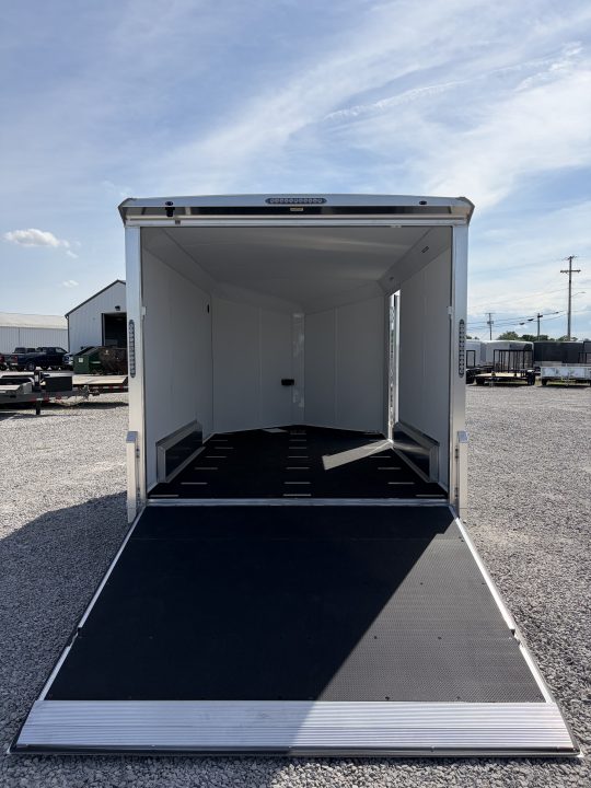 New 2026 NEO TRAILERS NAM1275TR74 (7.5' X 12') 7K V-Nose Enclosed Motorcycle Trailer