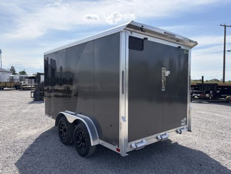 New 2026 NEO TRAILERS NAM1275TR74 (7.5' X 12') 7K V-Nose Enclosed Motorcycle Trailer