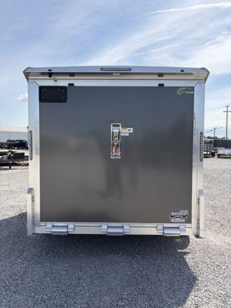 New 2026 NEO TRAILERS NAM1275TR74 (7.5' X 12') 7K V-Nose Enclosed Motorcycle Trailer