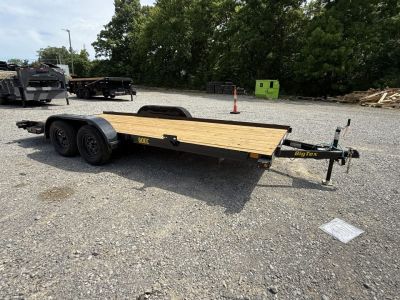 New 2026 Big Tex 60EC 18’ Car Hauler,REMOVABLE FENDERS, SLIDE IN RAMPS, SPARE MOUNT