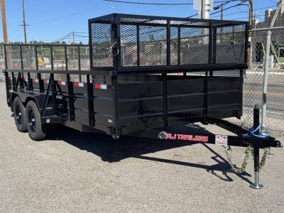 New 2026 RJ LT-7X16 - 7K Landscape Utility Trialer