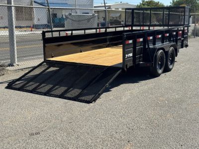 New 2026 RJ LT-7X16 - 7K Landscape Utility Trialer