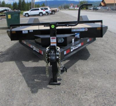 New 2026 Delco Trailers T222A72ETKK Tilt Trailer