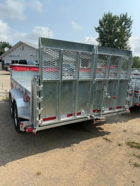 New 2026 N&N 82X12 5 TON WITH COMBO GATES AND HYDRAULIC JACK