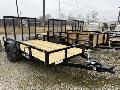 New 2026 Sure-Trac 6X12 TUBE TOP 5K WITH ELECTRIC BRAKES Utility Trailer