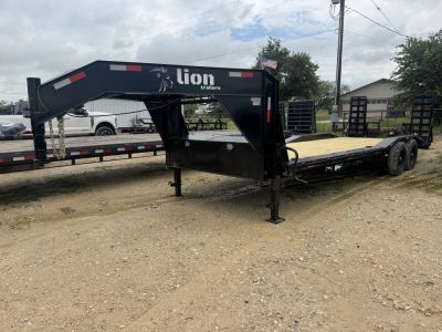 New 2026 Lion Trailers 24GNDOCH-1335 Flatbed Trailer