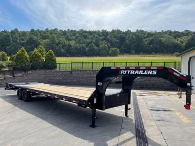 New PJ 30' Low-Pro Gooseneck w/Monster Ramps