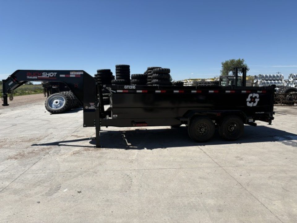 New 2026 Buckshot MFG GTI316 Dump Trailer