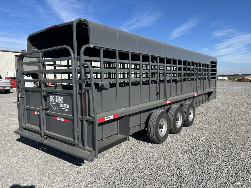 New 2026 Big Bend Triple Axle 11508 Livestock/ Show Cattle