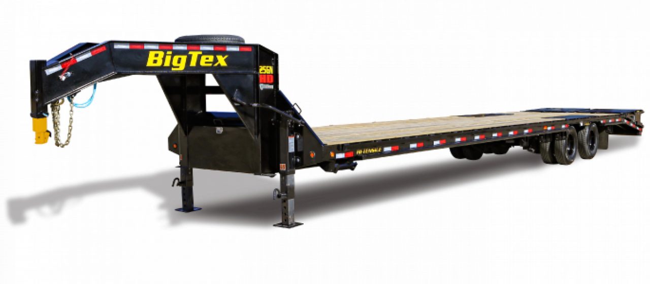 New 2026 Big Tex Trailers 25GN-25D5A Deckover Trailer