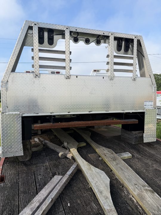 Used 2025 Bradford Built 84"x84" Ford Single Wheel Short Bed Box Removal Aluminum 4 Box Truck Bed
