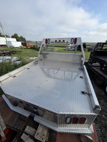 Used 2025 Bradford Built 84"x84" Ford Single Wheel Short Bed Box Removal Aluminum 4 Box Truck Bed