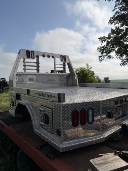 Used 2025 Bradford Built 84"x84" Ford Single Wheel Short Bed Box Removal Aluminum 4 Box Truck Bed