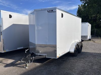 New 2026 Pace American 6 X 12 TANDEM AXLE ENCLOSED CARGO TRAILER BARN DOORS 7K GVWR