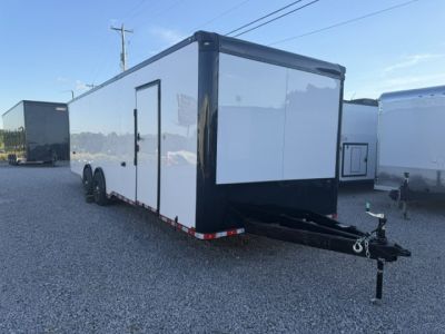 New Outlaw Light Race 8.5x28 12k White/Black Trim PKG W/ RS Cabinets