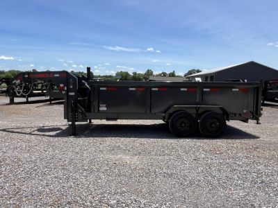 New 2027 MAXXD 83"X18' 18K Telescopic Gooseneck Dump Trailer
