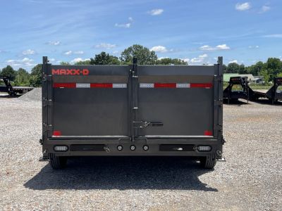 New 2027 MAXXD 83"X18' 18K Telescopic Gooseneck Dump Trailer