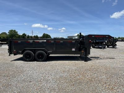 New 2027 MAXXD 83"X18' 18K Telescopic Gooseneck Dump Trailer
