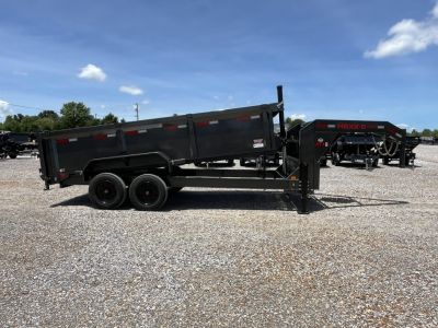 New 2027 MAXXD 83"X18' 18K Telescopic Gooseneck Dump Trailer