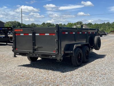New 2027 MAXX-D 83"X14' 17.5K Telescopic Dump Trailer HYD JACK