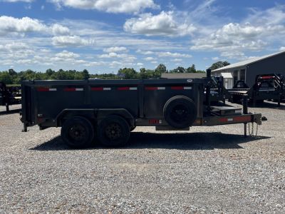New 2027 MAXX-D 83"X14' 17.5K Telescopic Dump Trailer HYD JACK