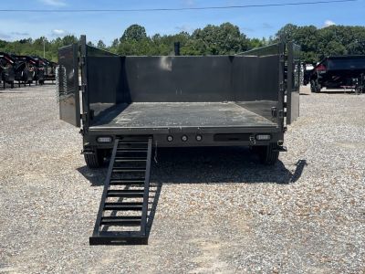 New 2027 MAXX-D 83"X14' 17.5K Telescopic Dump Trailer HYD JACK