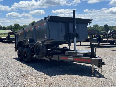 New 2027 MAXX-D 83 X14' 17.5K Telescopic Dump Trailer HYD JACK