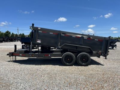 New 2027 MAXX-D 83"X14' 17.5K Telescopic Dump Trailer HYD JACK