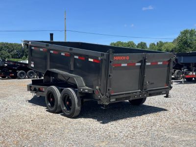 New 2027 MAXX-D 83"X14' 17.5K Telescopic Dump Trailer HYD JACK