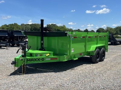 New 2027 MAXX-D 83"X16' 17.5K Telescopic Dump Trailer