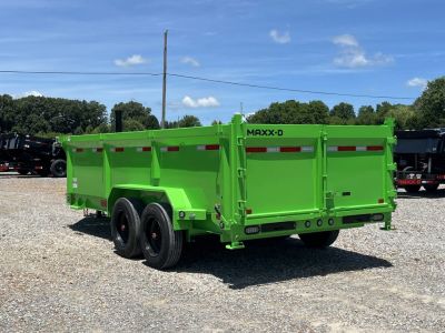 New 2027 MAXX-D 83"X16' 17.5K Telescopic Dump Trailer