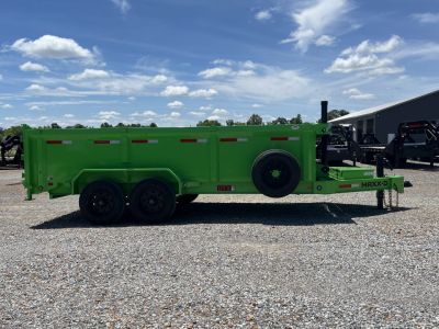 New 2027 MAXX-D 83"X16' 17.5K Telescopic Dump Trailer