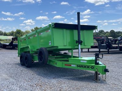 New 2027 MAXX-D 83 X16' 17.5K Telescopic Dump Trailer