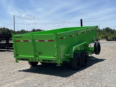 New 2027 MAXX-D 83"X16' 17.5K Telescopic Dump Trailer