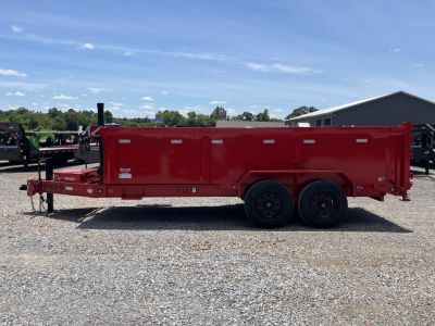 New 2027 MAXX-D 83"X16' 17.5K Telescopic Dump Trailer