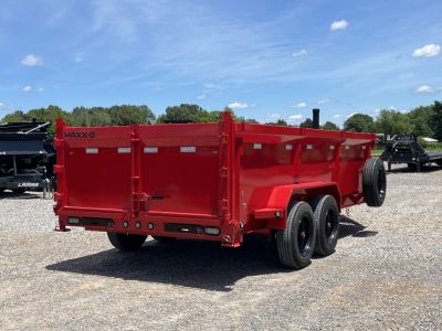 New 2027 MAXX-D 83"X16' 17.5K Telescopic Dump Trailer