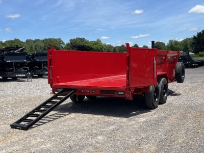 New 2027 MAXX-D 83"X16' 17.5K Telescopic Dump Trailer
