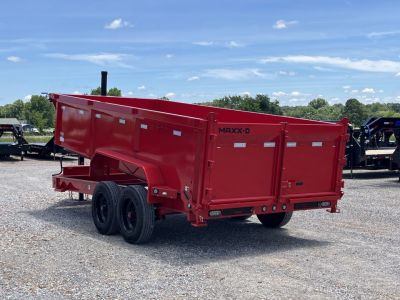 New 2027 MAXX-D 83"X16' 17.5K Telescopic Dump Trailer