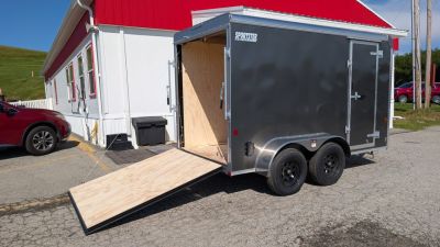 New 2026 Car Mate 6x12 HD Sportster Cargo w/ Ramp (6  Add'l Height)