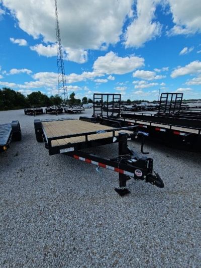 New 2026 SURE-TRAC 7 x 20 (17+3) Universal Ramp 14K Equipment Trailer