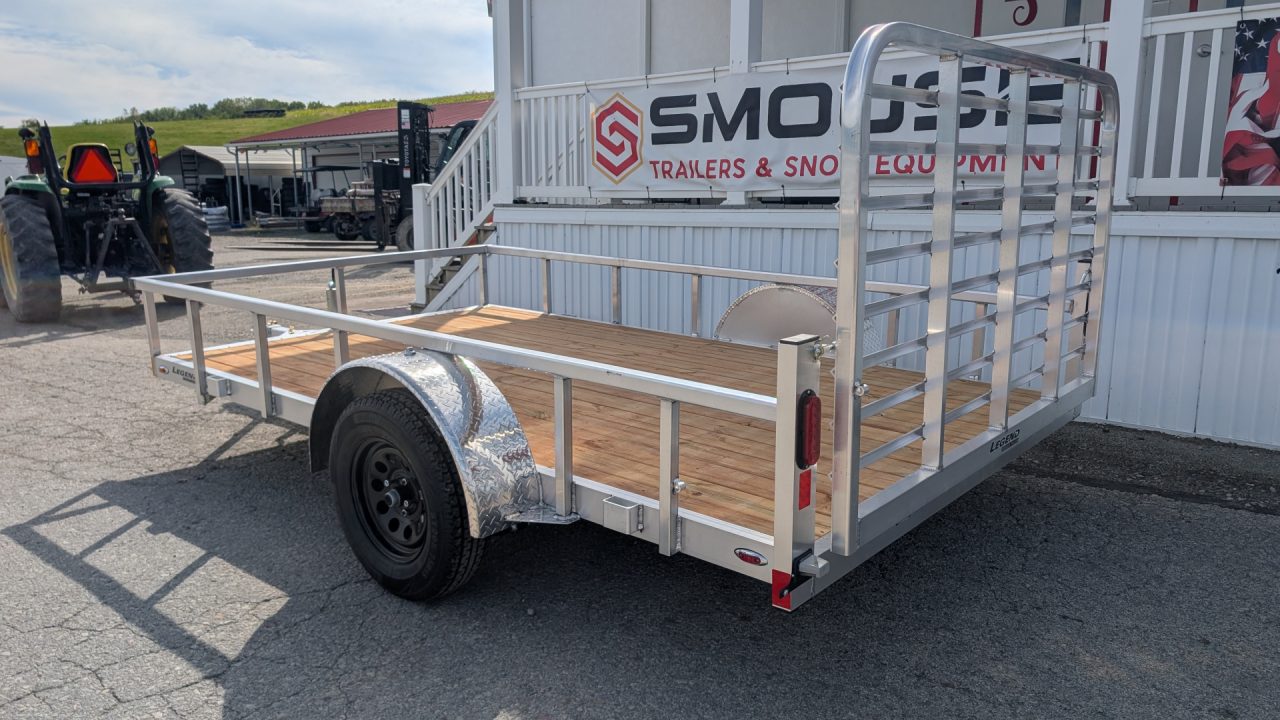 New 2027 Legend 7x12 Open Deluxe Aluminum Utility Trailer