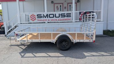 New 2027 Legend 7x12 Open Deluxe Aluminum Utility Trailer
